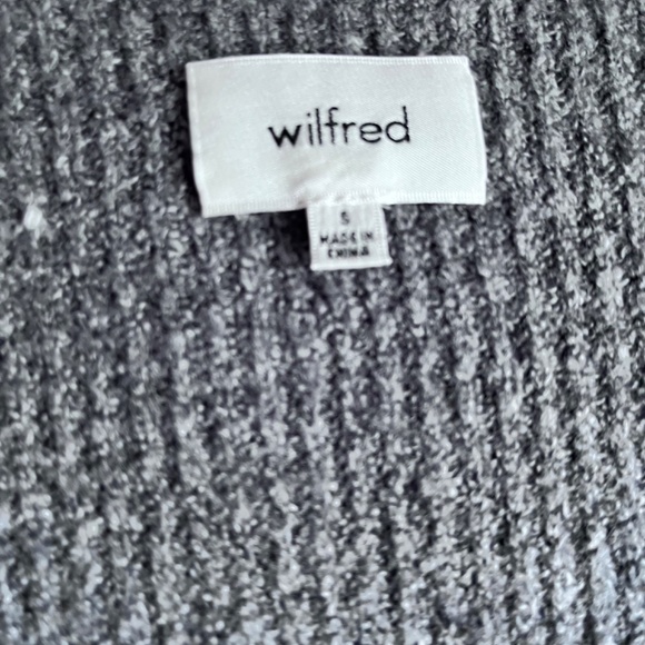 Aritzia Wilfred Henon Sweater - Heather Black (NWT) - Picture 8 of 10